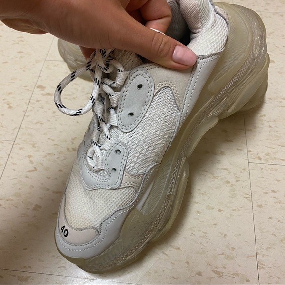 BALENCIAGA TRIPLE S WHITE - Picture 5 of 5
